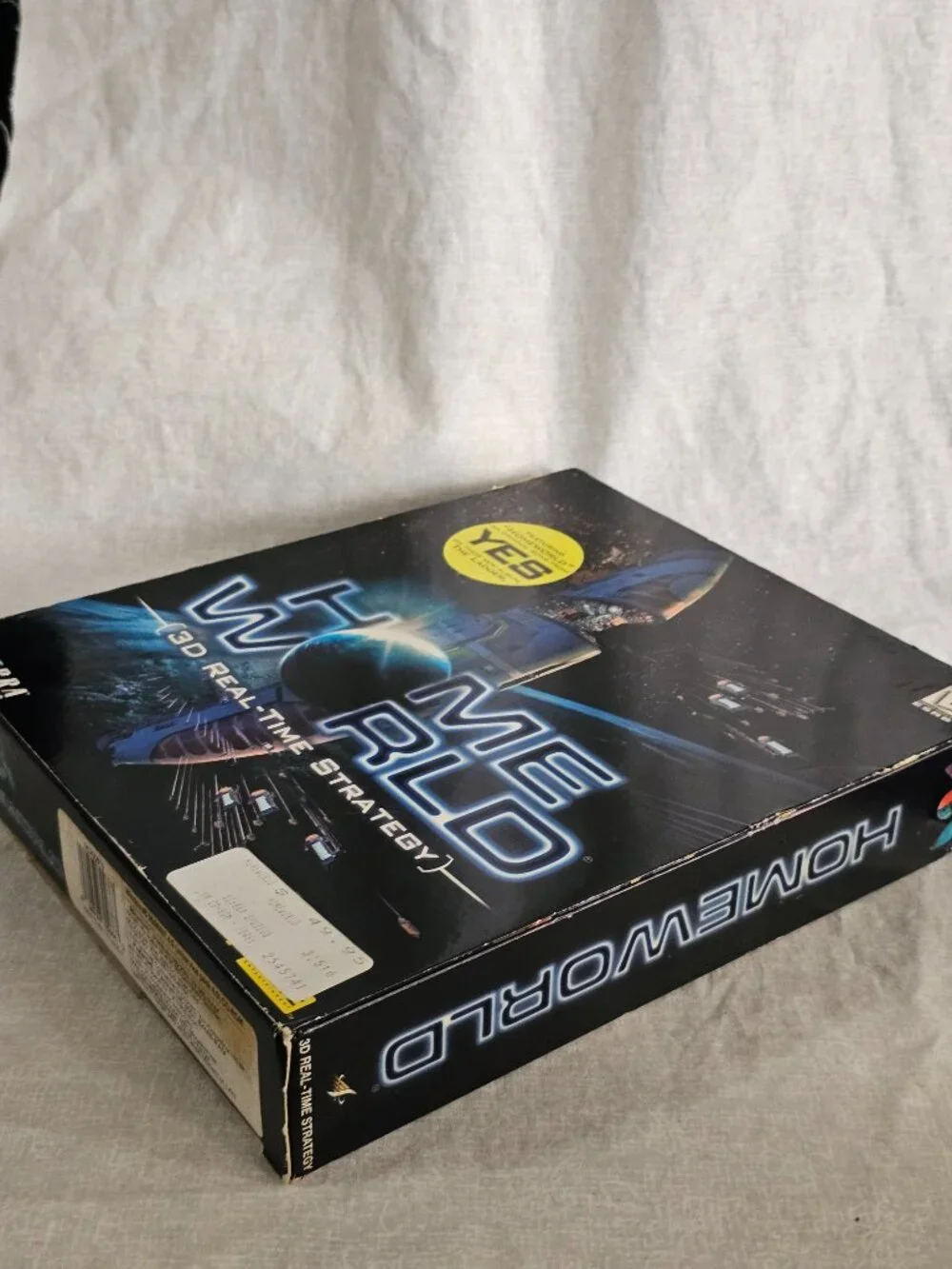 Homeworld PC Big Box 1999 Sierra Relic 3D RTS Game New Sealed YES Promo Sticker